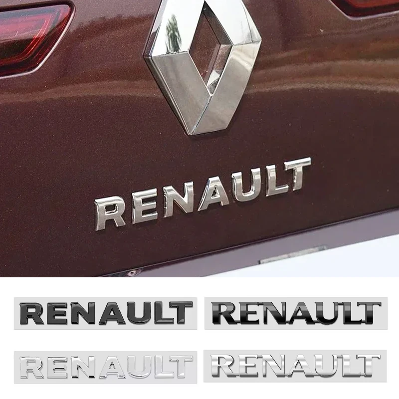 Tech Accessories Renault - Car Sticker Car Tail Letter Logo