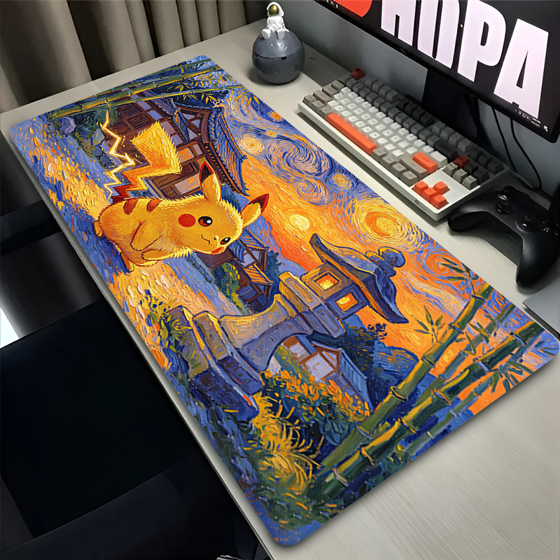 Tech Accessories Pc - Mouse Pad Pokemon Pikachus Rubber Extended