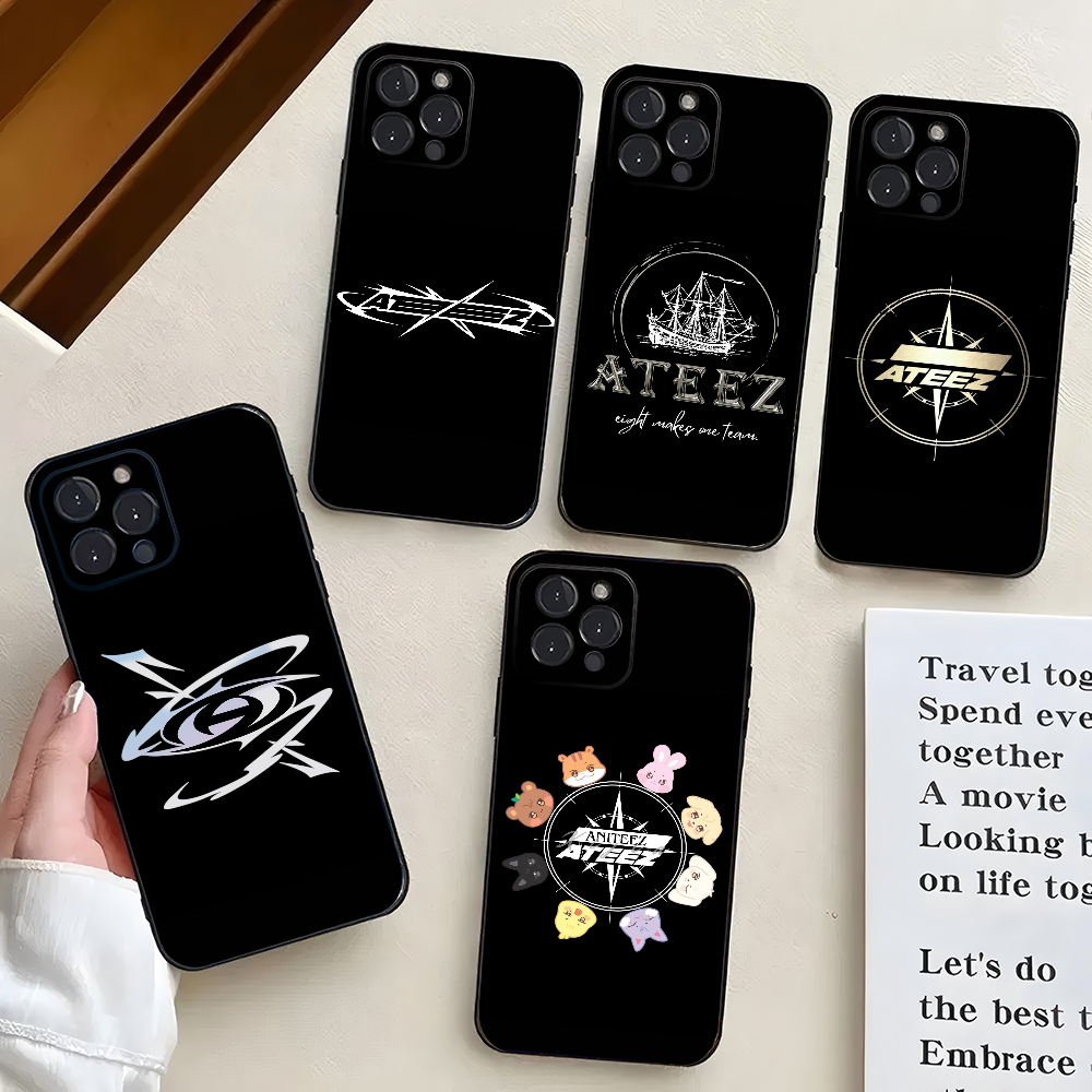 Tech Accessories Apple - 1PC Singers A-ATEEZ Logo Phone Case