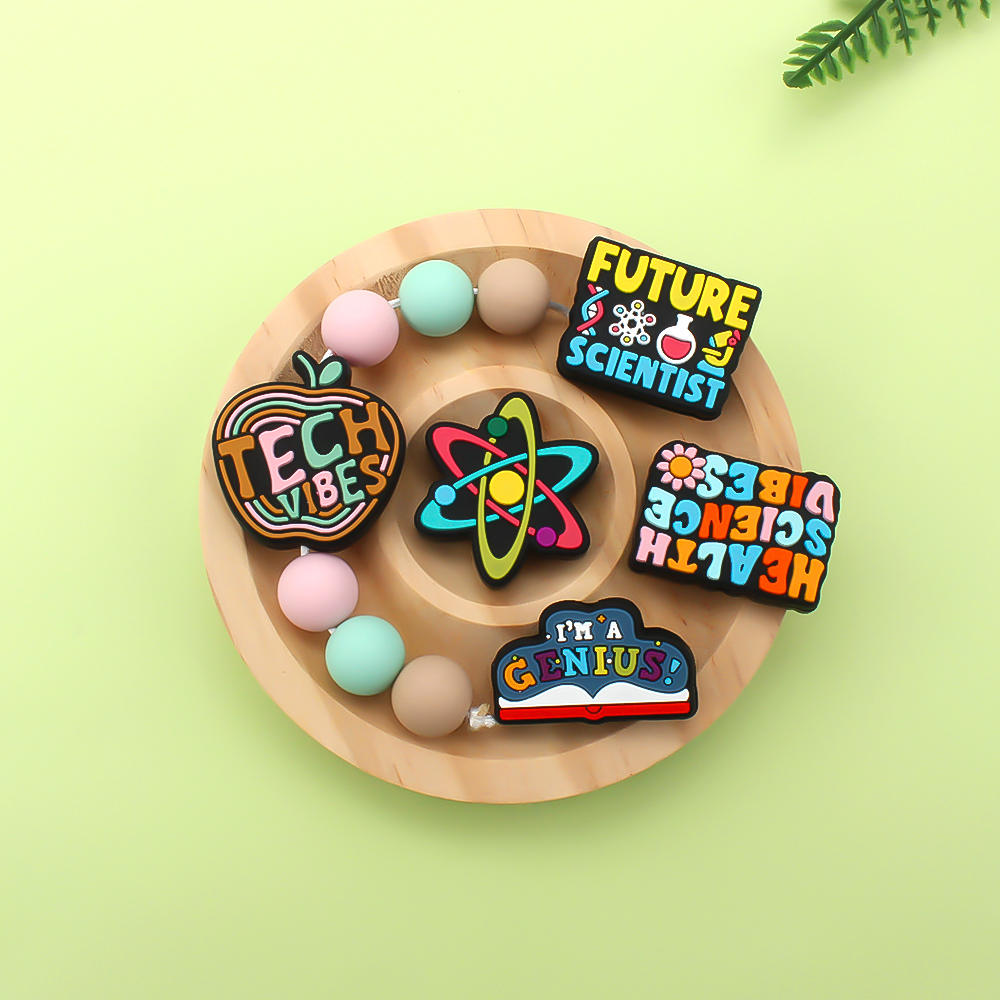 5/10pcs Focal Silicone Beads T - مراجعة Trending Tech Accessories وسعره