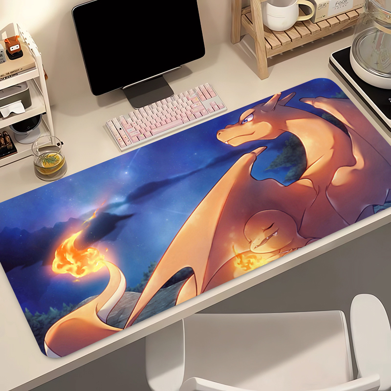 Anime Mouse Pad Pokemon Chariz - مراجعة Tech Accessories Pc وسعره