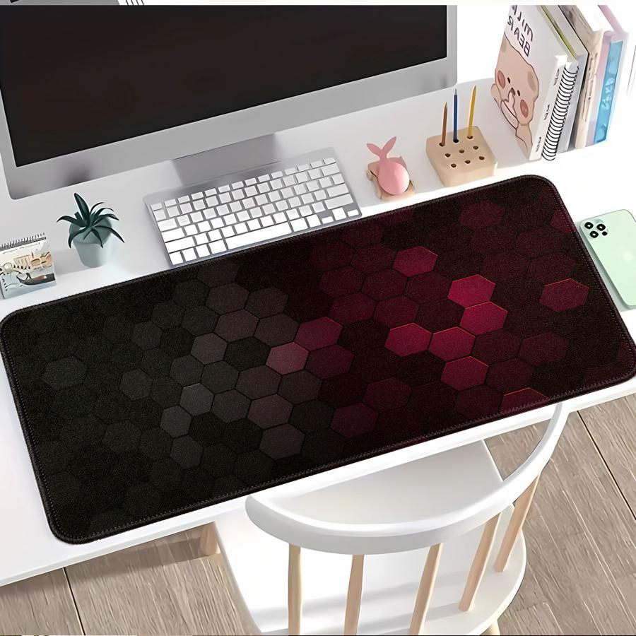 Red Honeycomb Tech Mouse Pad o - مراجعة Tech Accessories For Laptop وسعره