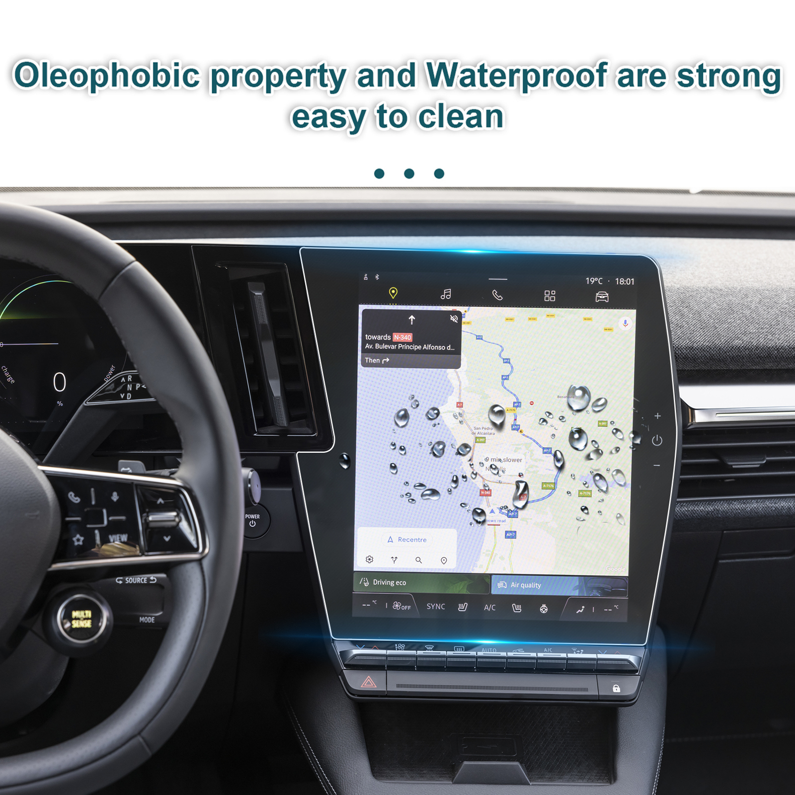 TPU Screen Protector for Renau - مراجعة Tech Accessories Renault وسعره