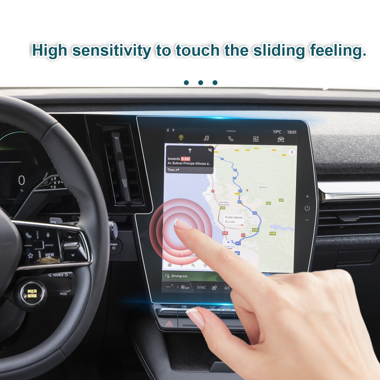 TPU Screen Protector for Renau - مراجعة Tech Accessories Renault وسعره