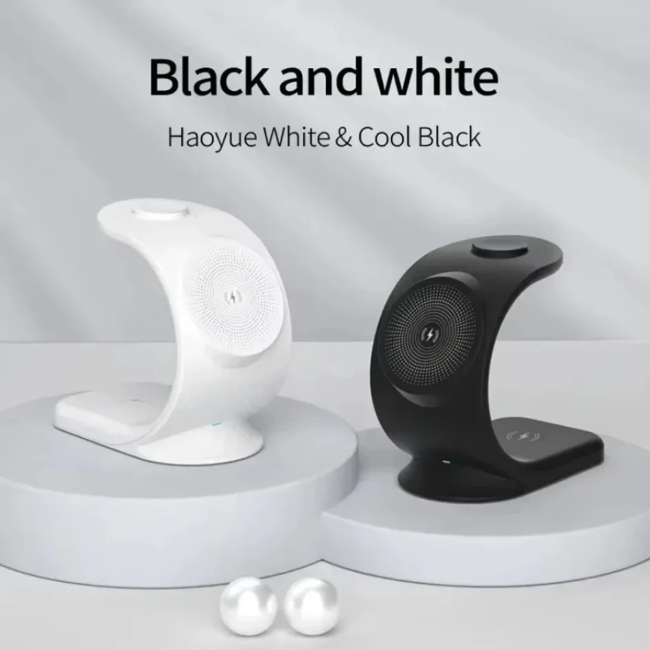Magnetic Wireless Charger 3 in - مراجعة Wireless Charger 3 In 1 وسعره