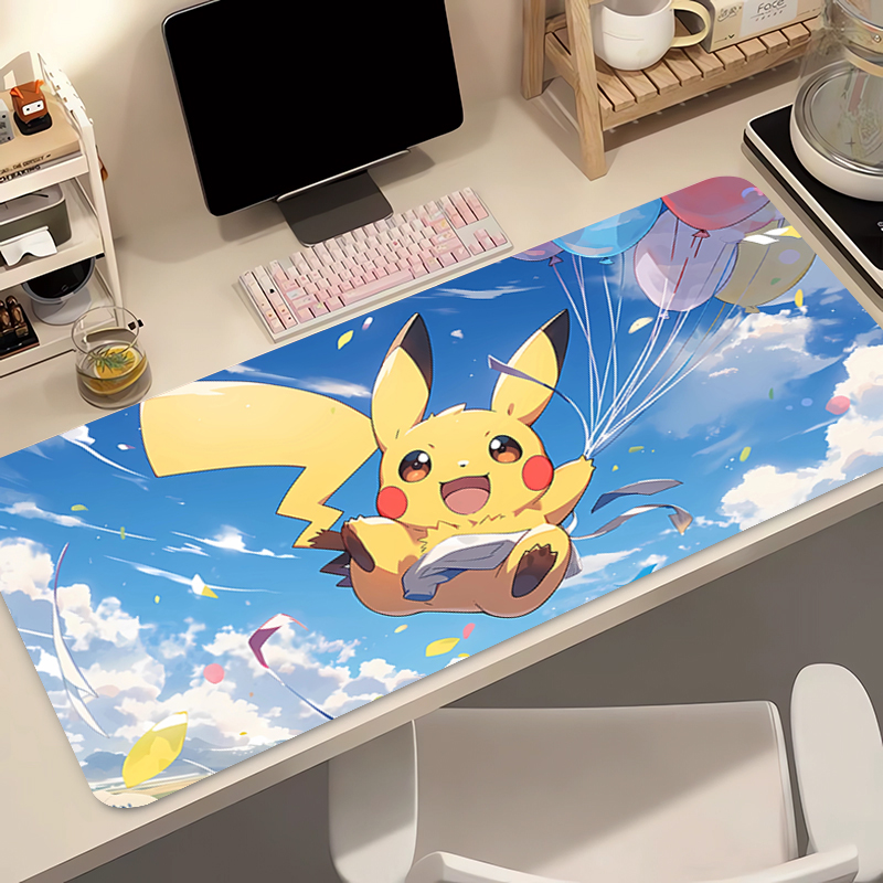 Anime Mouse Pad Pokemon Pikach - مراجعة Tech Accessories Pc وسعره