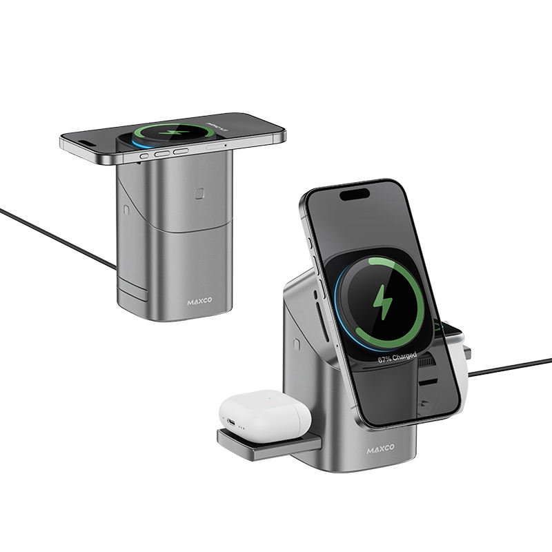 2026 Qi2 Automatic Touch Magne - مراجعة Wireless Charger 3 In 1 وسعره