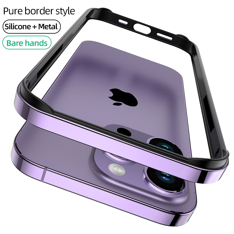 Luxury Silicone Frame Hybird A - مراجعة Tech Accessories Apple وسعره