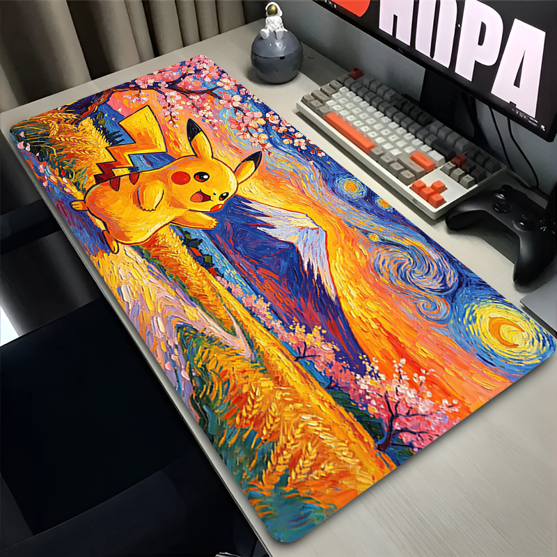 Mouse Pad Pokemon Pikachus Rub - مراجعة Tech Accessories Pc وسعره