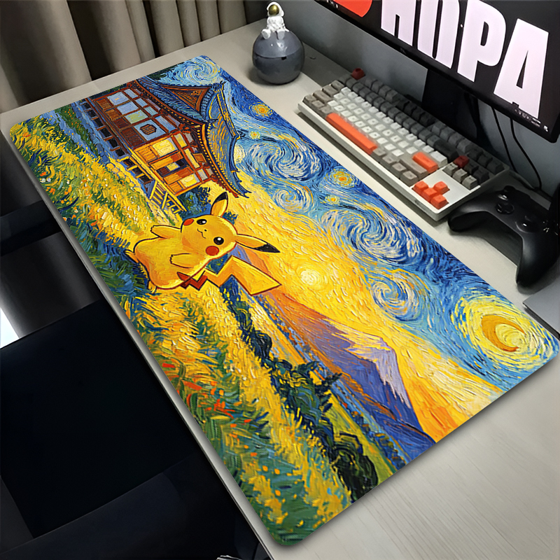 Mouse Pad Pokemon Pikachus Rub - مراجعة Tech Accessories Pc وسعره