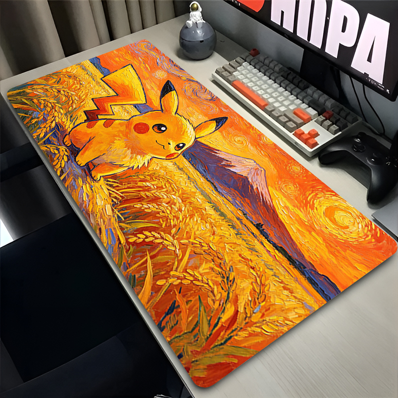 Mouse Pad Pokemon Pikachus Rub - مراجعة Tech Accessories Pc وسعره