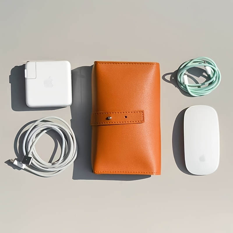 1pc PU Leather Multi-Compartme - مراجعة Tech Accessories For Laptop وسعره