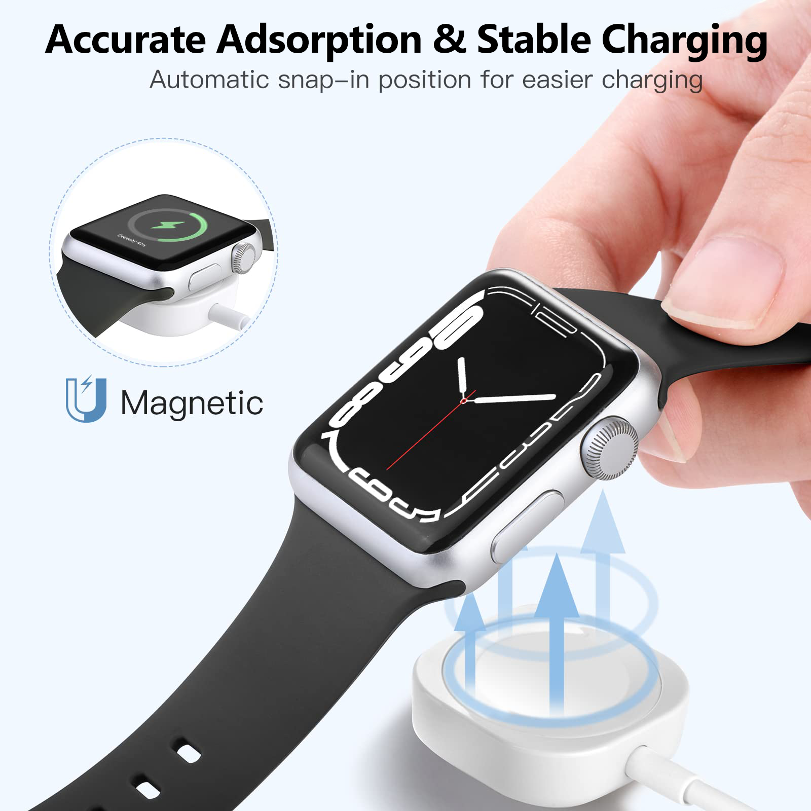 2 in 1 Magnetic Wireless USB A - مراجعة Wireless Charger 3 In 1 وسعره