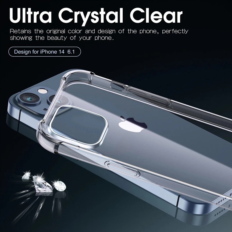 Shockproof Clear Phone Case Fo - مراجعة Tech Accessories Apple وسعره