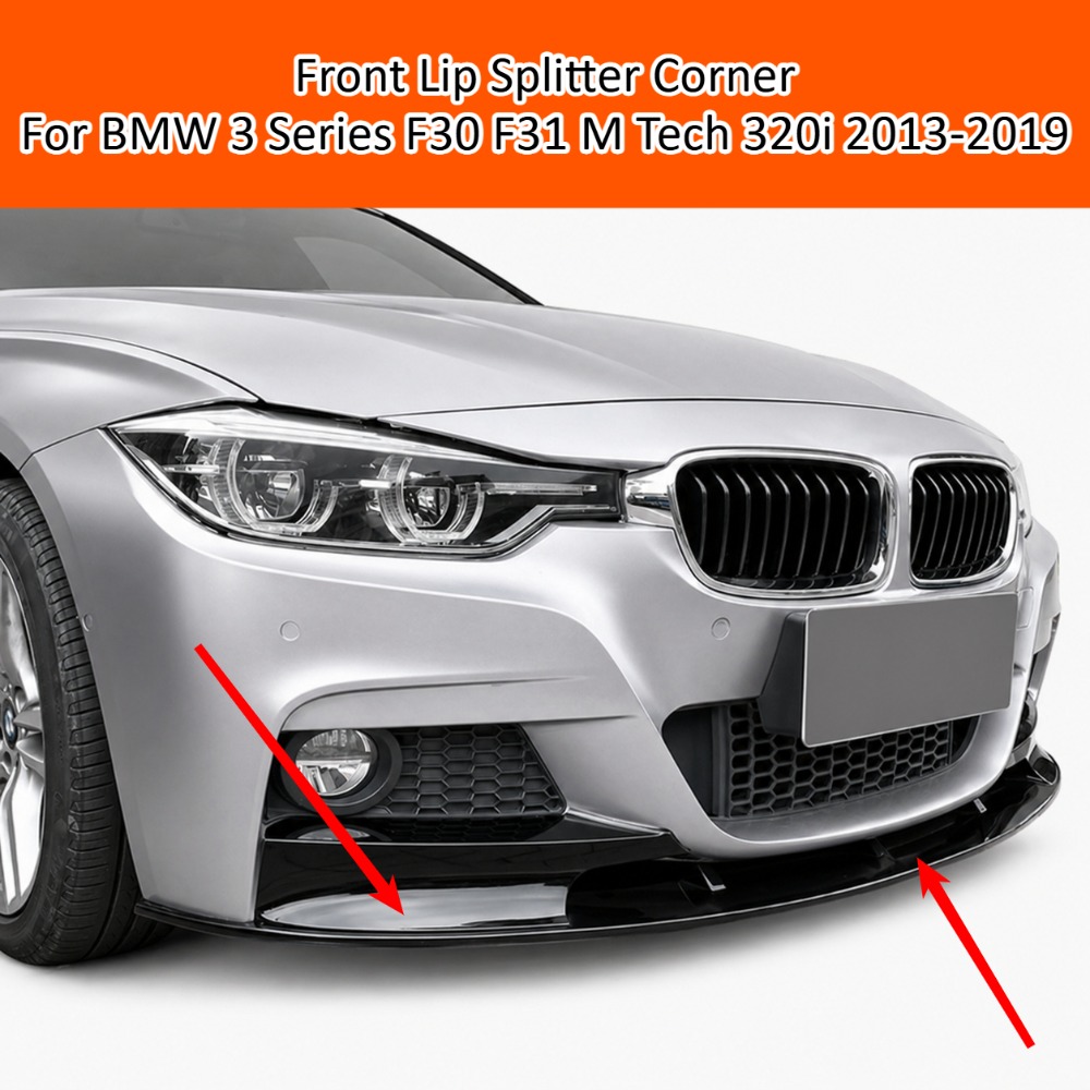 Front Lip Splitter Corner For  - مراجعة M Tech Accessories وسعره