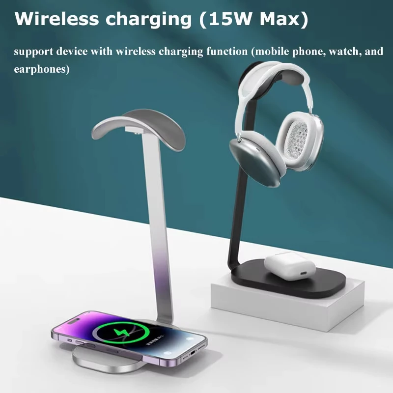 15W Wireless Charger for AirPo - مراجعة Wireless Charger 3 In 1 وسعره