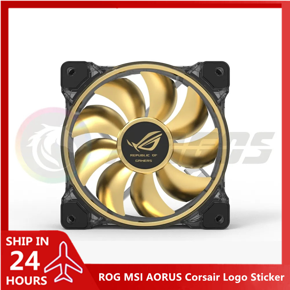PC Gamer Cabinet Fan Logo Stic - مراجعة Tech Accessories Pc وسعره