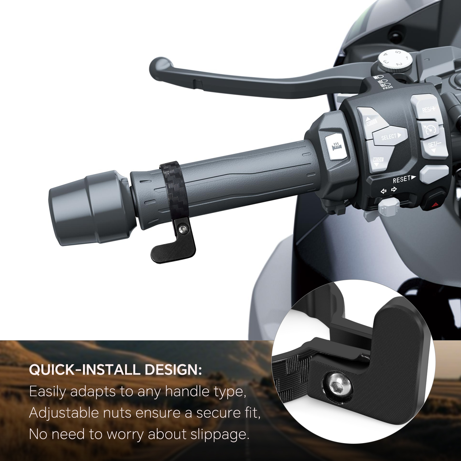 tmax Motorcycle CNC Universal  - مراجعة Tech Max Accessories وسعره