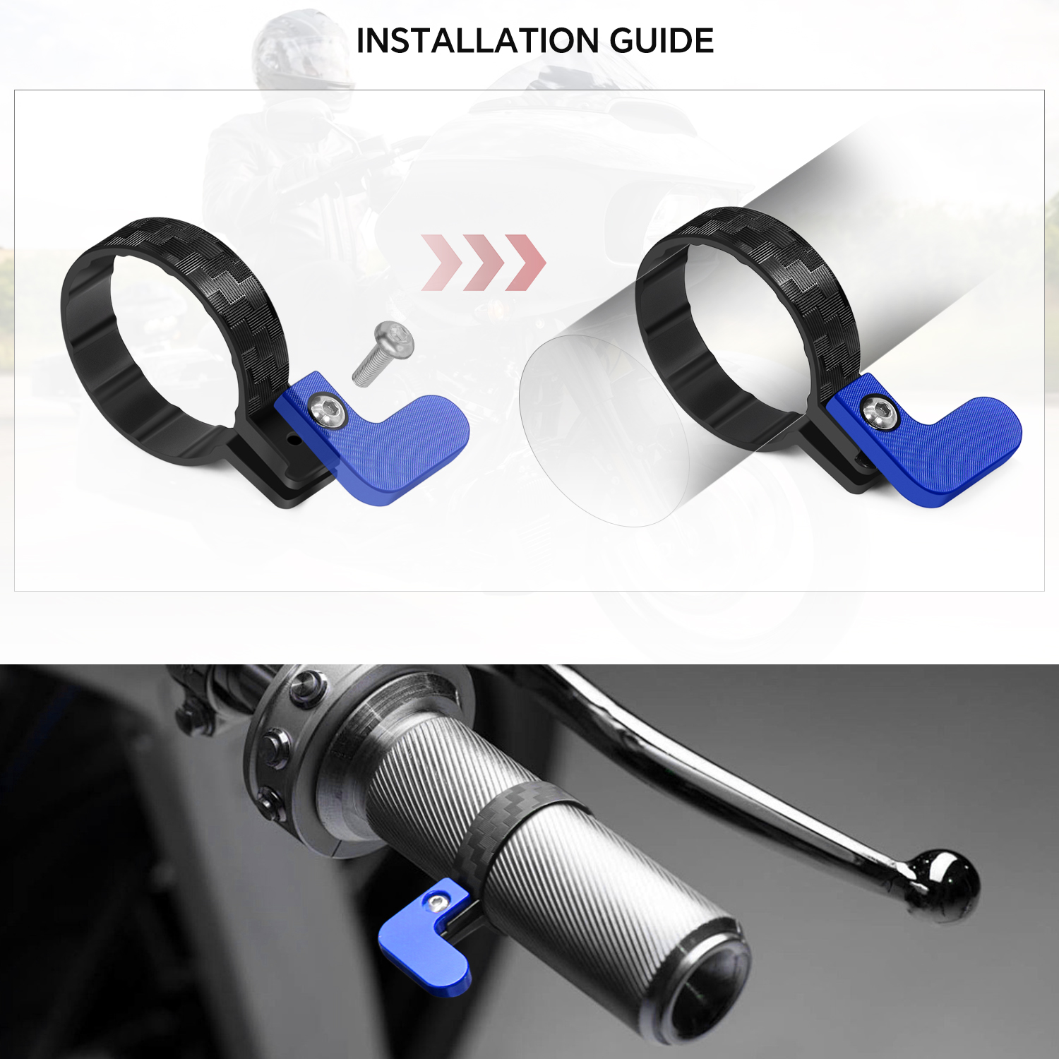 tmax Motorcycle CNC Universal  - مراجعة Tech Max Accessories وسعره