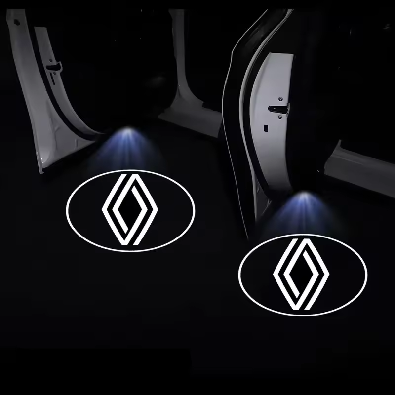 2pcs HD Car Door Welcome Light - مراجعة Tech Accessories Renault وسعره