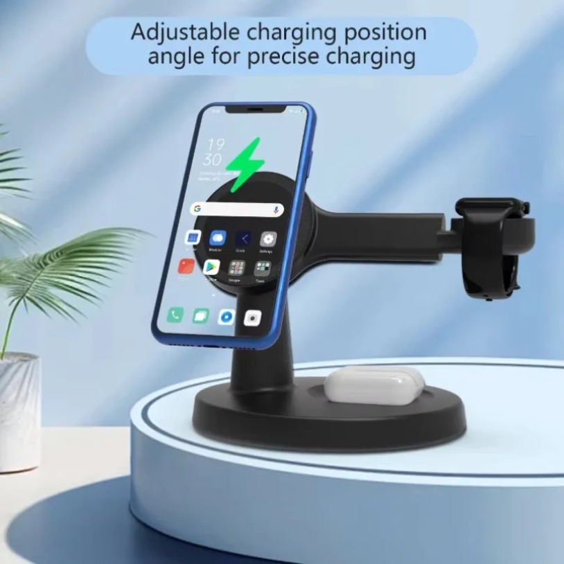 Wireless 3 In 1 Magnetic Charg - مراجعة Wireless Charger 3 In 1 وسعره