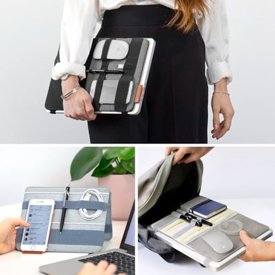 FOLD Portable TECH Organizer a - مراجعة Tech Accessories For Laptop وسعره