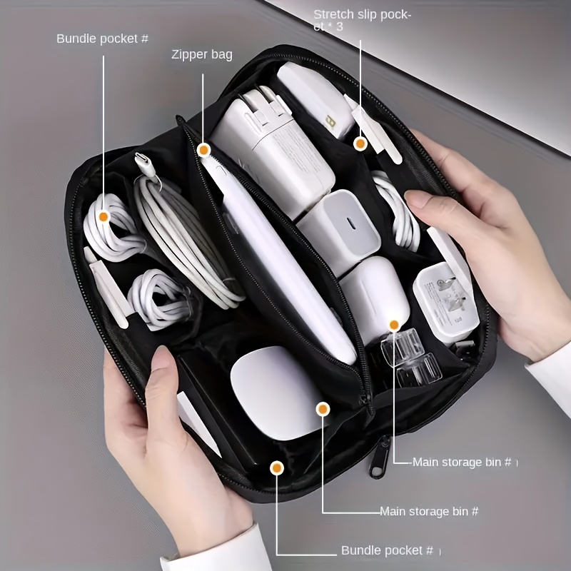 Slim Zippered Tech & Camera Ac - مراجعة Tech Accessories For Laptop وسعره