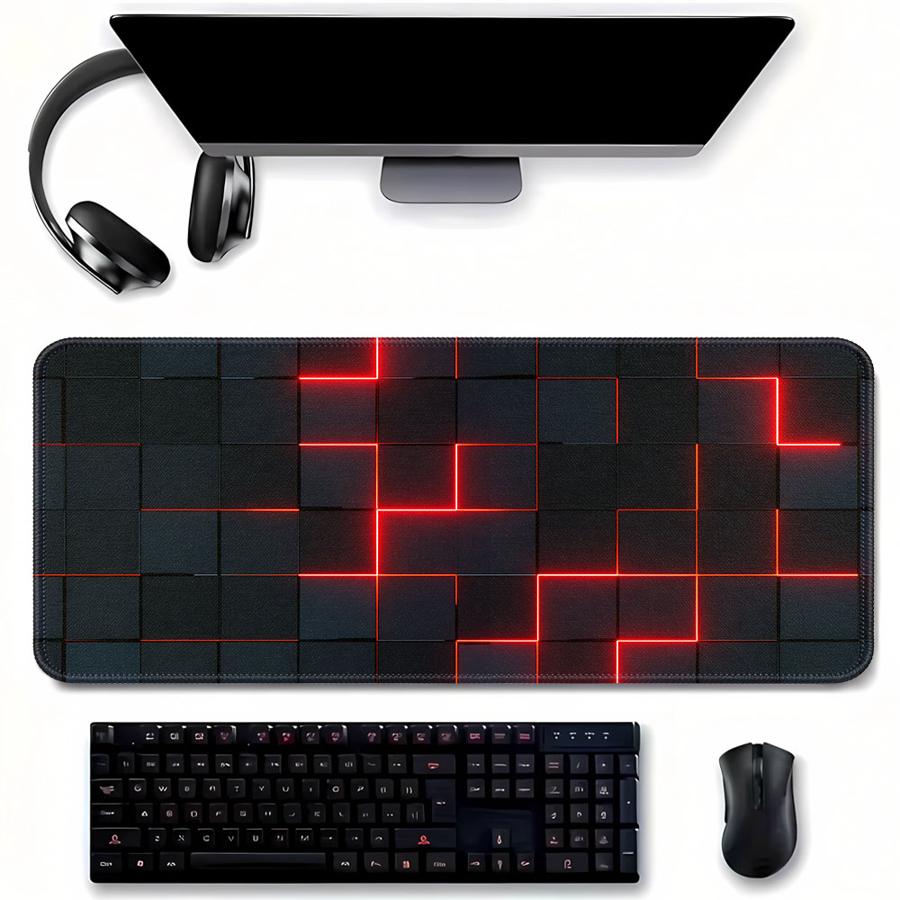 Neon Square Tech Mouse Pad Gam - مراجعة Tech Accessories For Laptop وسعره