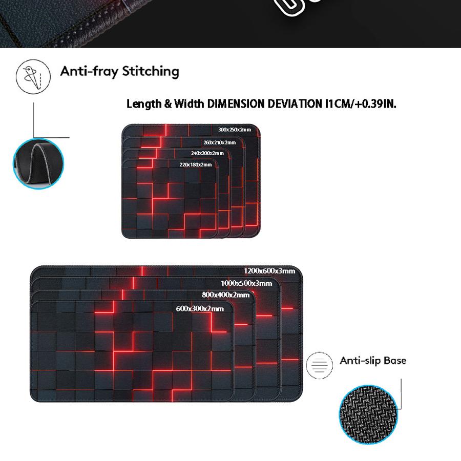 Neon Square Tech Mouse Pad Gam - مراجعة Tech Accessories For Laptop وسعره