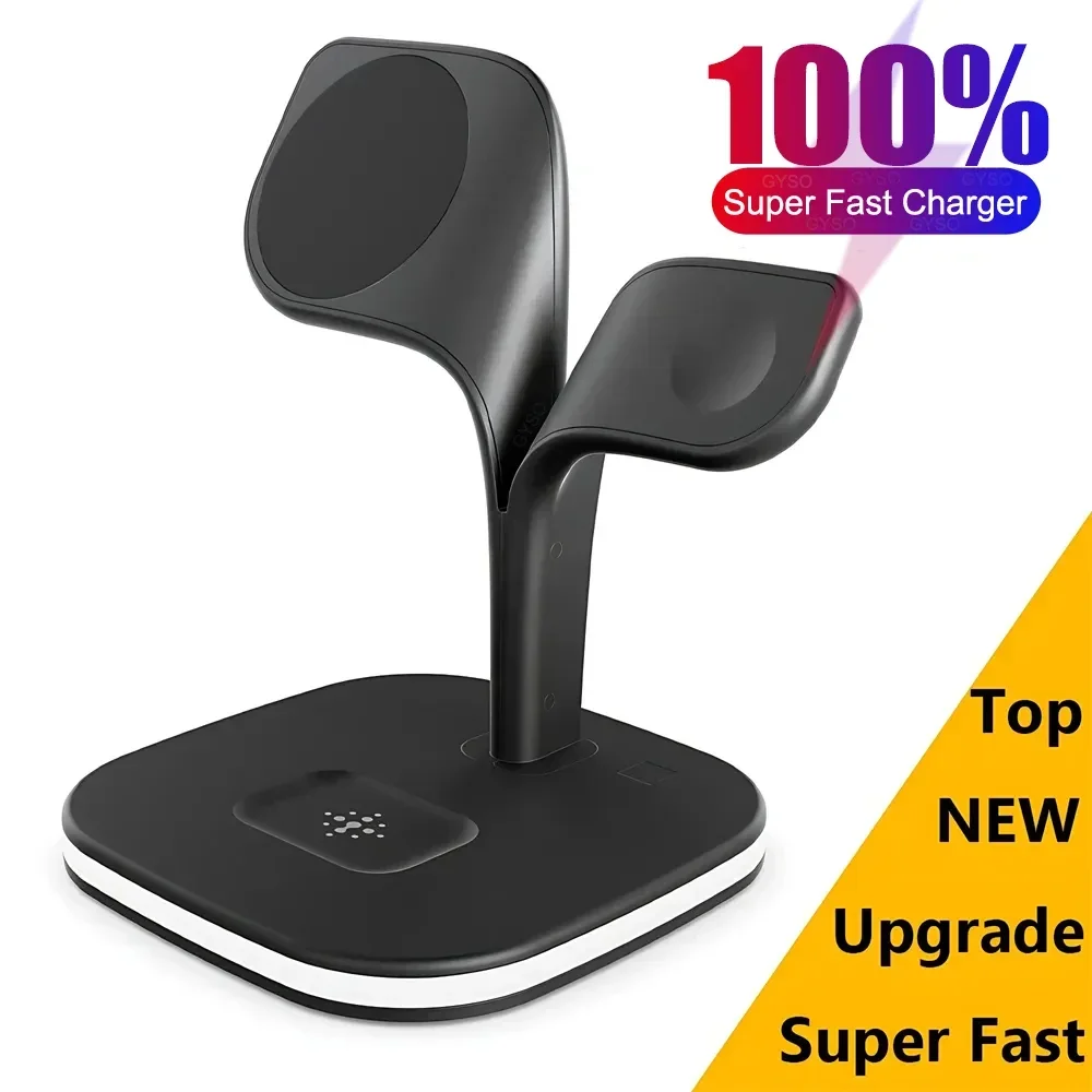 Magnetic 3 in 1 Wireless Charg - مراجعة Wireless Charger 3 In 1 وسعره