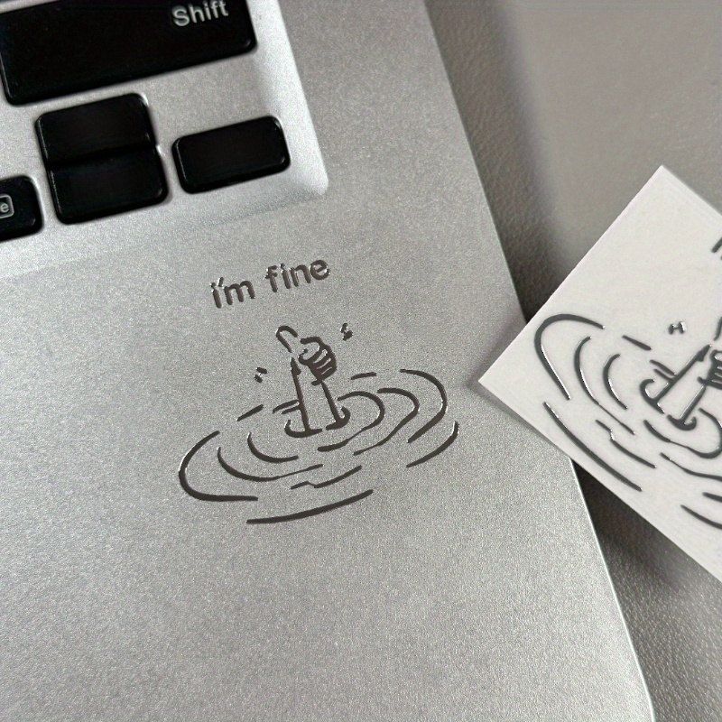 3Pcs, 3D Personality Stickers, - مراجعة Tech Accessories For Laptop وسعره