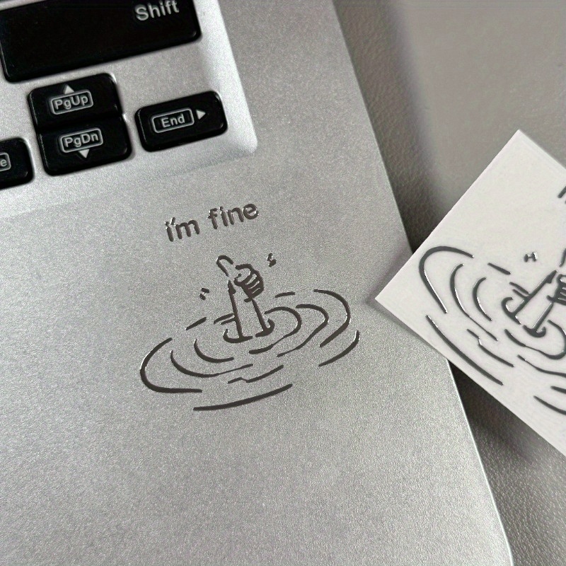 3Pcs, 3D Personality Stickers, - مراجعة Tech Accessories For Laptop وسعره
