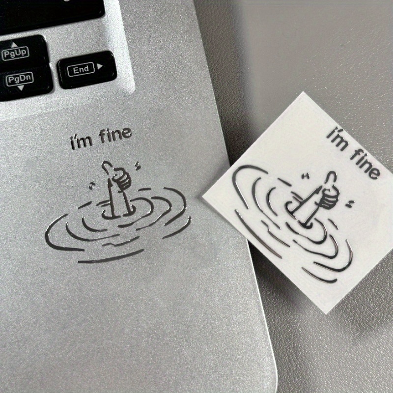 3Pcs, 3D Personality Stickers, - مراجعة Tech Accessories For Laptop وسعره