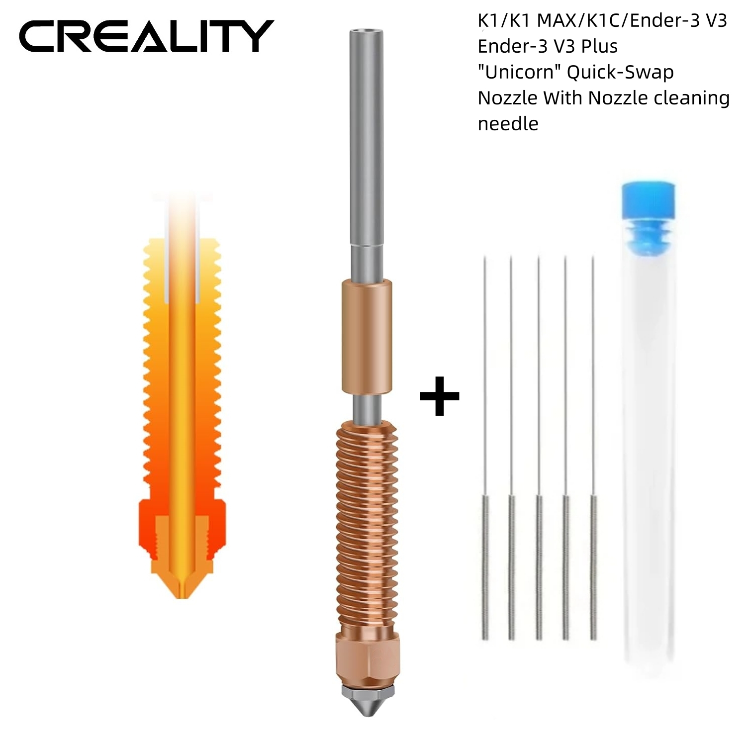 Creality K1C Nozzle Unicorn Qu - مراجعة Tech Max Accessories وسعره