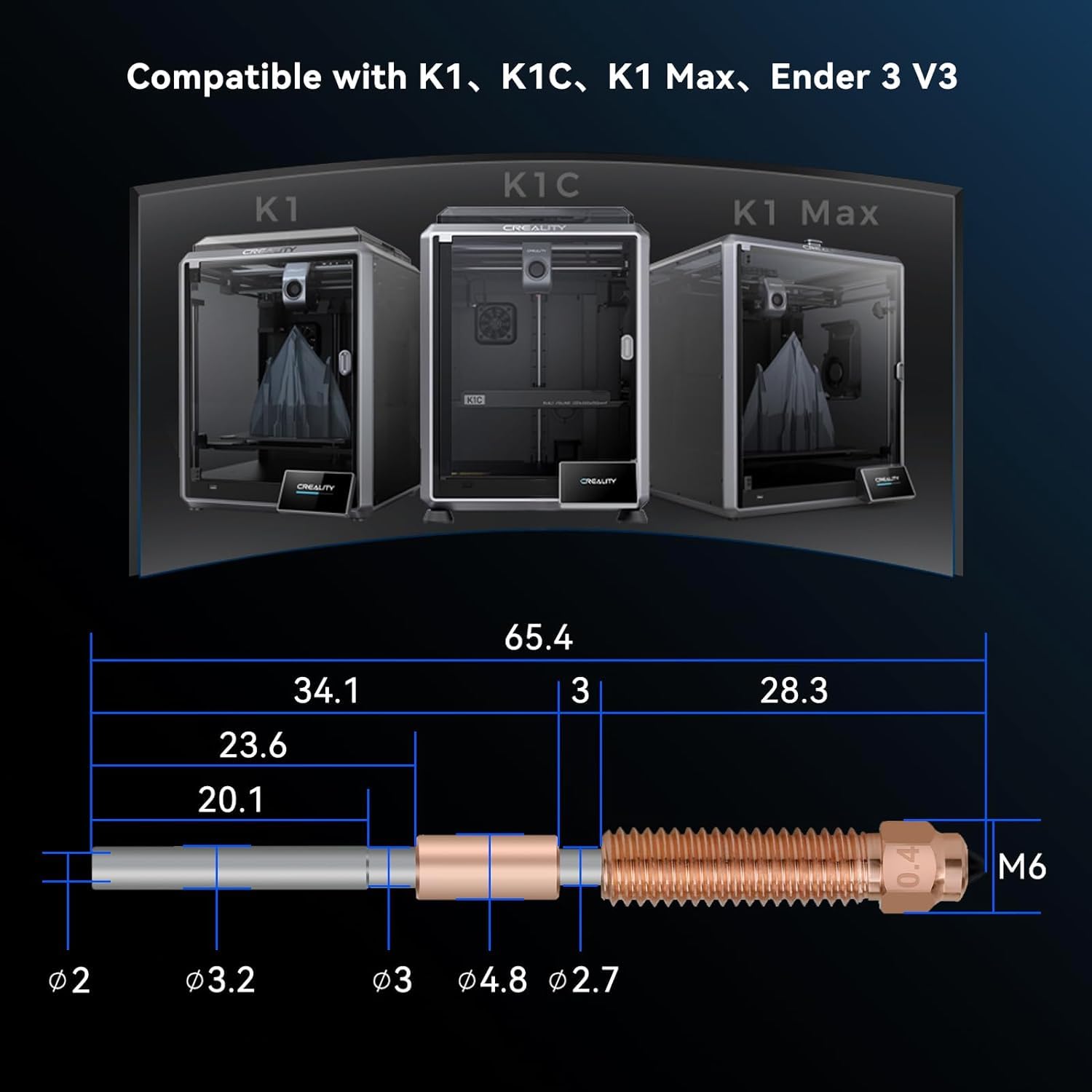 Creality K1C Nozzle Unicorn Qu - مراجعة Tech Max Accessories وسعره